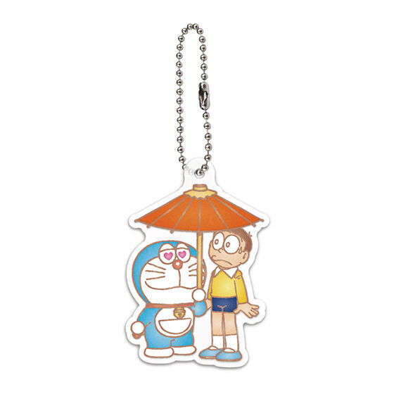 Doraemon Issho ni odekake! double acrylic charm [6.Aiai Parasol]