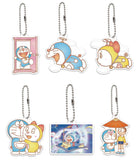 Doraemon Issho ni odekake! double acrylic charm [All 6 type set (Full Complete)]