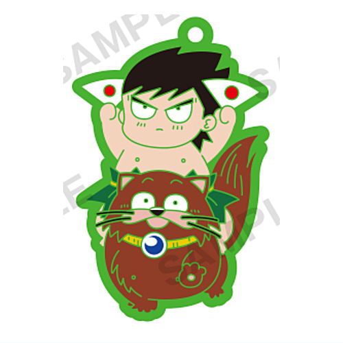 Papuwa Capsule Rubber Strap [3.Papuwa & Chappy]