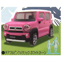 1/64 PLUS SUZUKI HUSTLER [2.Cheerful pink metallic white 2 tone]
