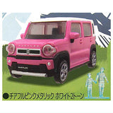 1/64 PLUS SUZUKI HUSTLER [2.Cheerful pink metallic white 2 tone]