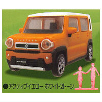 1/64 PLUS SUZUKI HUSTLER [4.Active yellow white 2 tone]
