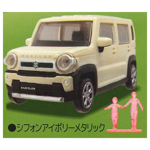 1/64 PLUS SUZUKI HUSTLER [6.Chiffon ivory metallic]