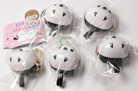 Fukufuku Shimaenaga Purapura Mascot Keychain [All 5 type set (Full Complete)]