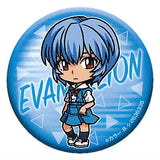 Gashapon kuji Evangelion Assort 05 [8.C award: Can Badge Rei Ayanami A]