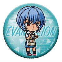 Gashapon kuji Evangelion Assort 05 [13.C award: Can Badge Rei Ayanami B]