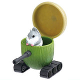 Acorn tank [2.Ezo flying squirrel (gray) & Single Cannon]