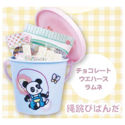 Bucket Snack mascot [5.Jump rope panda] – toysantajp