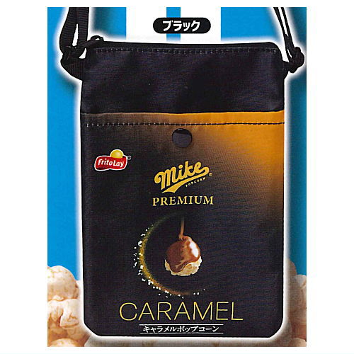 microphone popcorn shoulder pouch [4.black]