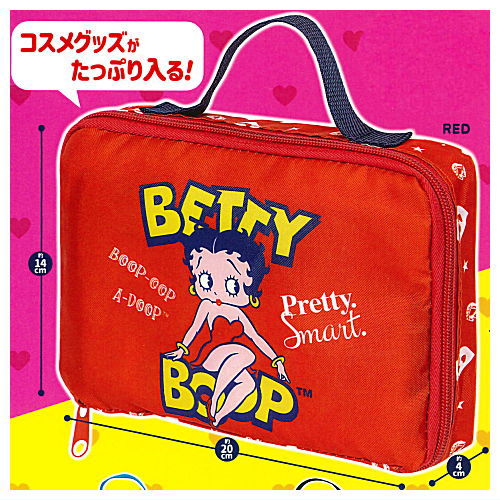 Betty Boop Cosmetic Pouch [1.RED]