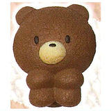 Art Univ. Techni Colour mocha mocha animal cookie figure magnet [1.Kuma (chokon)]