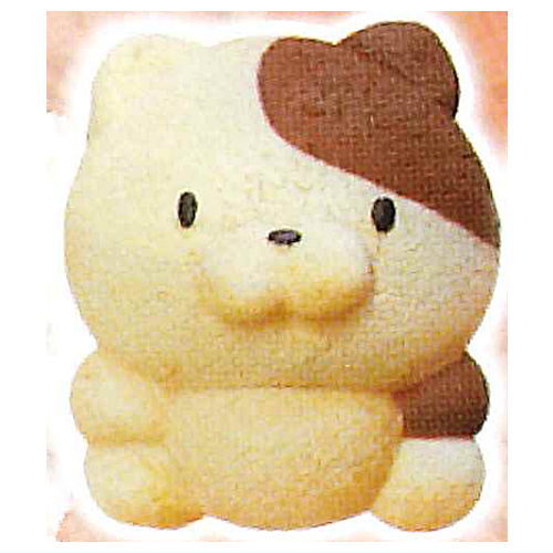 Art Univ. Techni Colour mocha mocha animal cookie figure magnet [2.Buchineko (dainoji)]