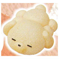 Art Univ. Techni Colour mocha mocha animal cookie figure magnet [5.Shiroiinu (utsubuse)]