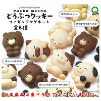 Art Univ. Techni Colour mocha mocha animal cookie figure magnet [All 6 type set(Full Complete)]