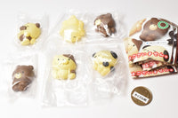 Art Univ. Techni Colour mocha mocha animal cookie figure magnet [All 6 type set(Full Complete)]