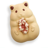 TAMA-KYU Hamster monaka with nut brooch [1.Walnut (chocolate pen deco ver.)]