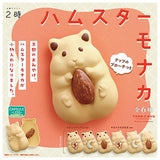 TAMA-KYU Hamster monaka with nut brooch [All 6 type set(Full Complete)]