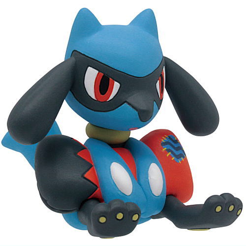 Pokemon Ouchide! Relax cushion mascot [2.Riolu]