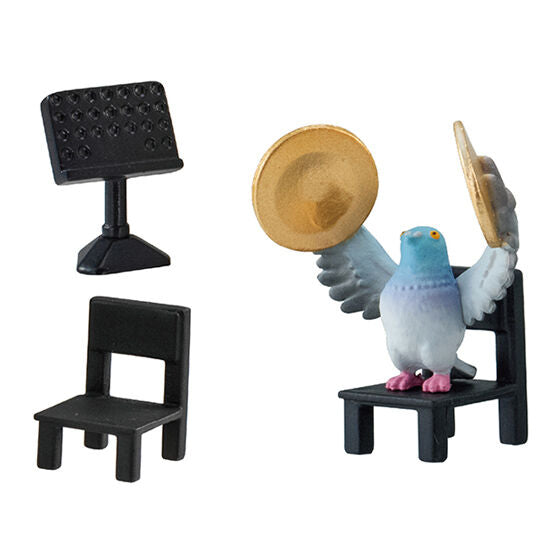 Animal Orchestra Part.02 [5.Pigeon (with music stand and chair)]