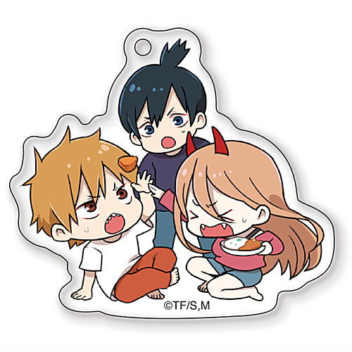 Itadakimasu Chainsaw Man acrylic key chain [7.Hayakawa family]