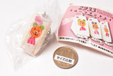 2933 Fruit Sand Fukumimi Real Resin Clay Miniature ball chain [1.Bear]