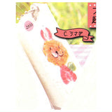 2933 Fruit Sand Fukumimi Real Resin Clay Miniature ball chain [3.Rabbit]