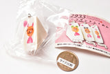 2933 Fruit Sand Fukumimi Real Resin Clay Miniature ball chain [4.Cat]