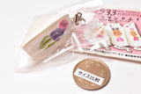 2933 Fruit Sand Fukumimi Real Resin Clay Miniature ball chain [5.Lavender]