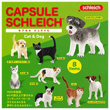 Schleich CAPSULE SCHLEICH Cat & dog [All 8 type set(Full Complete)]