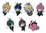 Deformed Rubber! Chainsaw Man Keychain [All 7 type set(Full Complete)]