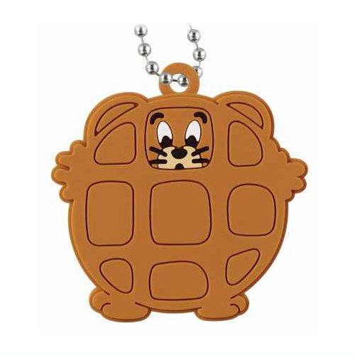 Tom and Jerry 3D Rubber Mascot [4.Waffle nintatta Jelly]