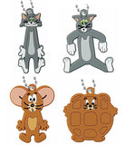 Tom and Jerry 3D Rubber Mascot [All 4 type set(Full Complete)]