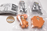 Tom and Jerry 3D Rubber Mascot [All 4 type set(Full Complete)]