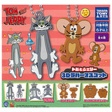 Tom and Jerry 3D Rubber Mascot [All 4 type set(Full Complete)]