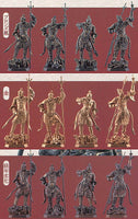 Capsule Q Museum Japanese Budda Statue Collection Color Change Majestic Four Devas Edition [All 12 type set(Full Complete)]