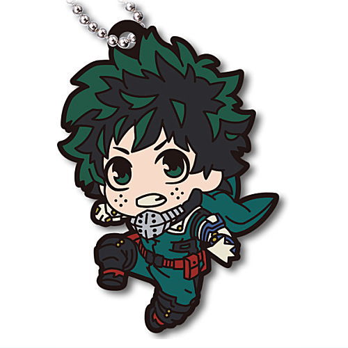 Deformed Rubber! My Hero Academia Keychain [1.Izuku Midoriya]