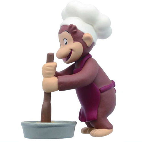 Curious George George's Everyday Figures [2.George Cooking]