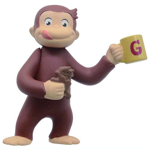 Curious George George's Everyday Figures [4.George Tea time]