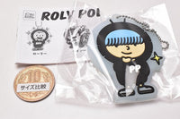 ROLY POLY PEOPLES Rubber Keychain [3.Blues] – toysantajp
