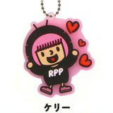 ROLY POLY PEOPLES Rubber Keychain [4.Kelly]