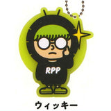 ROLY POLY PEOPLES Rubber Keychain [5.Wicky]