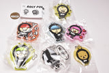 ROLY POLY PEOPLES Rubber Keychain [All 7 type set(Full Complete)]