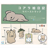 Koala picture diary rubber strap [All 5 type set(Full Complete)]