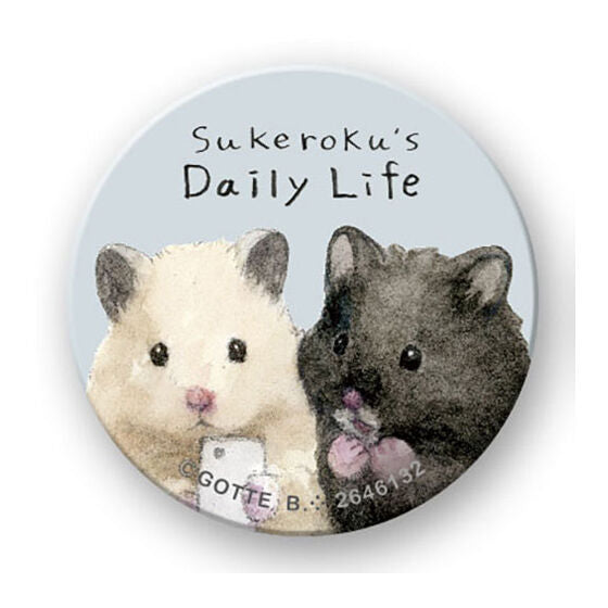 Hamster Life SUKEROKU Goods Part.3 [2.Smartphone grip (Sukeroku and Kurogane)]