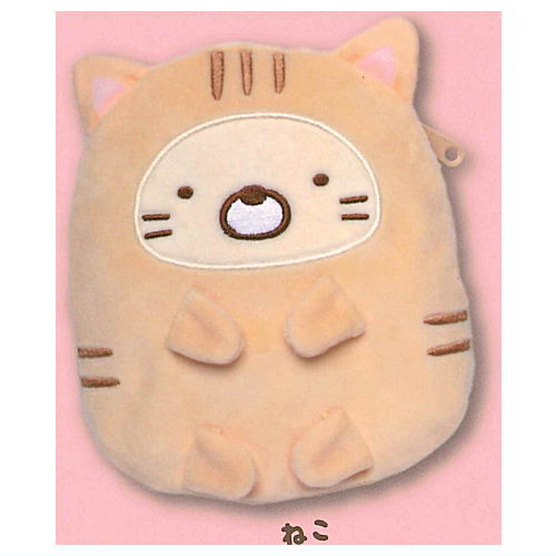 Sumikkogurashi Pokapokanekobiyori Fuwafuwa Pouch [4.Neko]