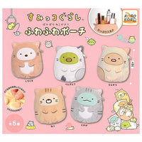 Sumikkogurashi Pokapokanekobiyori Fuwafuwa Pouch [All 5 type set(Full Complete)]