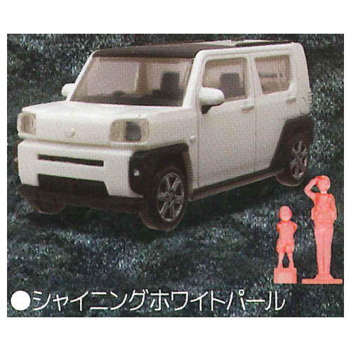 1/64 PLUS Daihatsu Taft [6.Shining white pearl]
