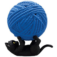 Kitten and ball of yarn [3.Black cat]