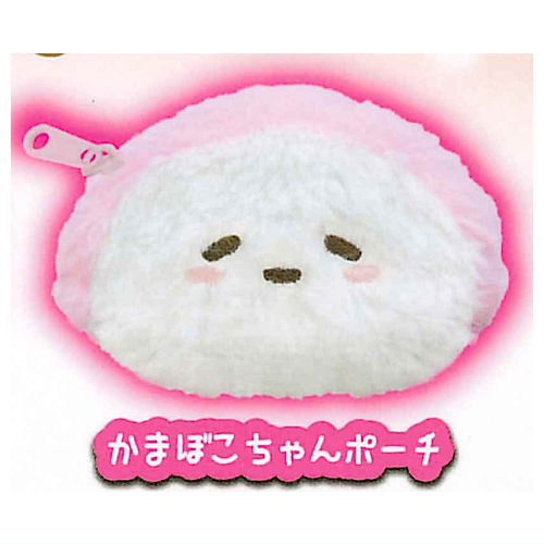 Art Univ. Techni Colour Nuigurumigapittarihairu! Mochipan Fuwafuwa Pouch Collection [3.Kamaboko-chan Pouch]