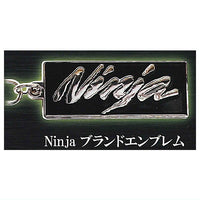 Kawasaki Motorcycle Emblem Metal Keychain [5.Ninja brand Emblem]